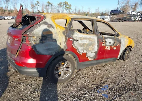 2015 Hyundai Santa Fe Sport 2.4L из США, поврежденный, VIN 5XYZT3LB6FG279860